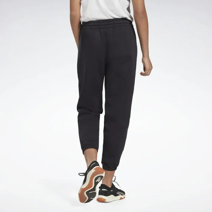 Pants and Sweatpants Womens Reebok DreamBlend Cotton Knit Pants Black