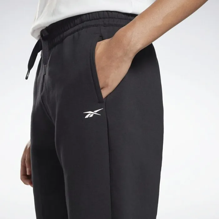 Pants and Sweatpants Womens Reebok DreamBlend Cotton Knit Pants Black