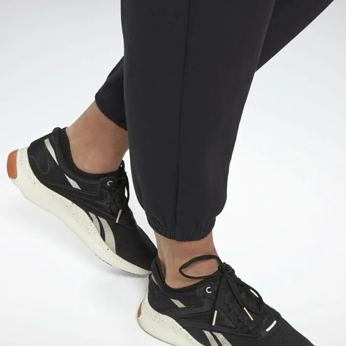 Pants and Sweatpants Womens Reebok DreamBlend Cotton Knit Pants Black