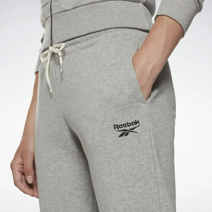 Pants and Sweatpants Womens Reebok Identity French Terry Pants Medium Grey Heather