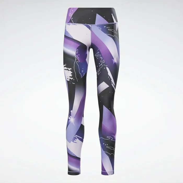 Pants and Sweatpants Womens Reebok Lux Bold Tights Dark Orchid