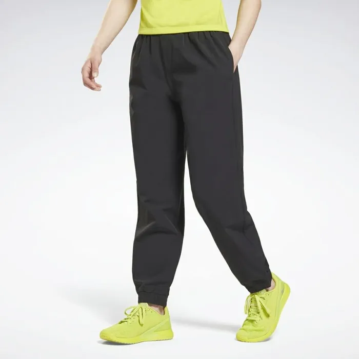 Pants and Sweatpants Womens Reebok Stretch Woven Pants Black
