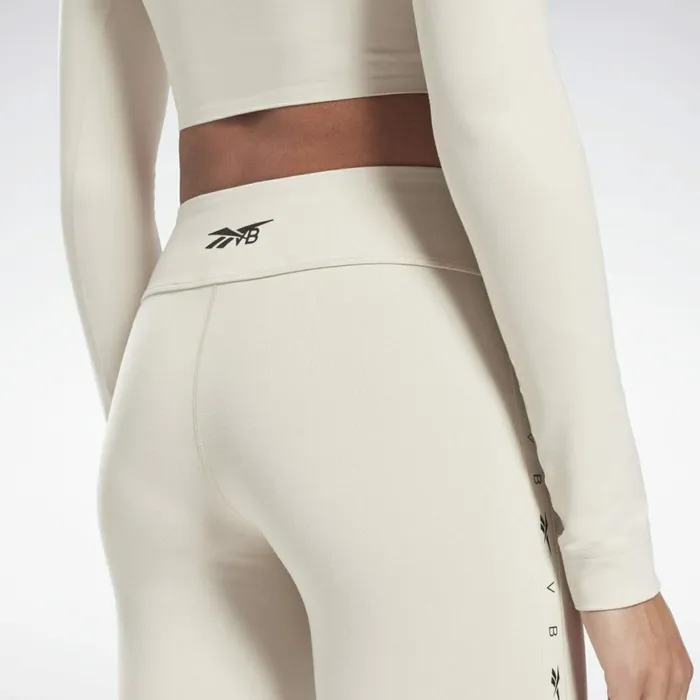 Pants and Sweatpants Womens Reebok VB 78 Logo Tights Stucco