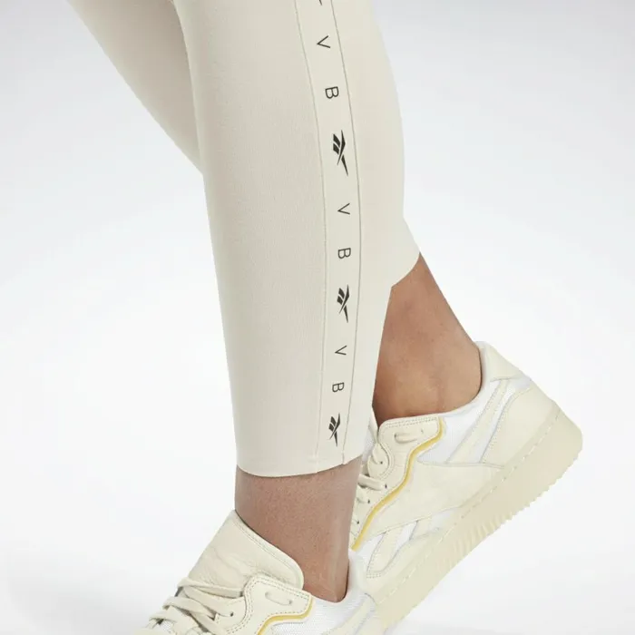 Pants and Sweatpants Womens Reebok VB 78 Logo Tights Stucco