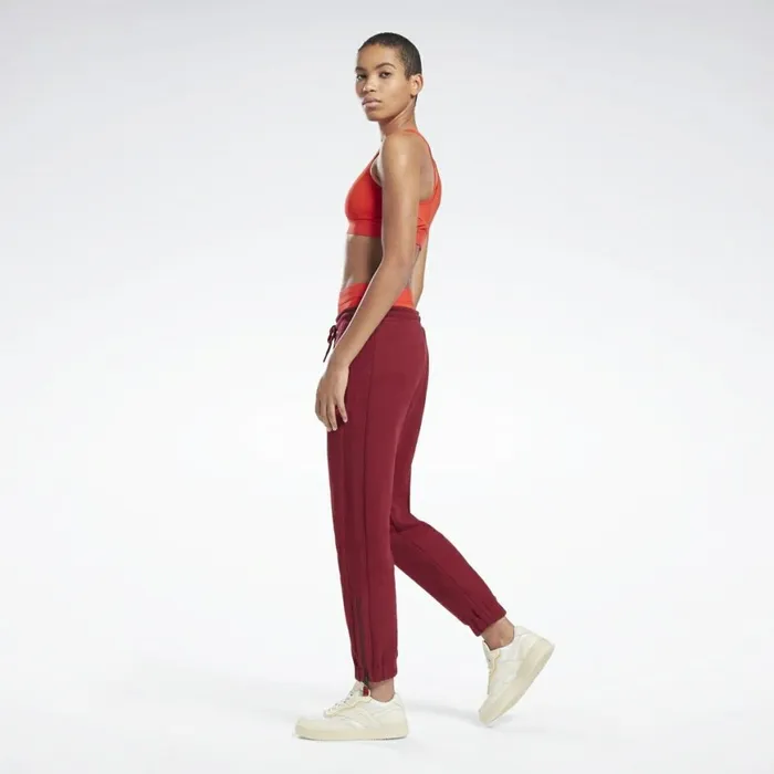 Pants and Sweatpants Womens Reebok VB Jogger Collegiate Burgundy