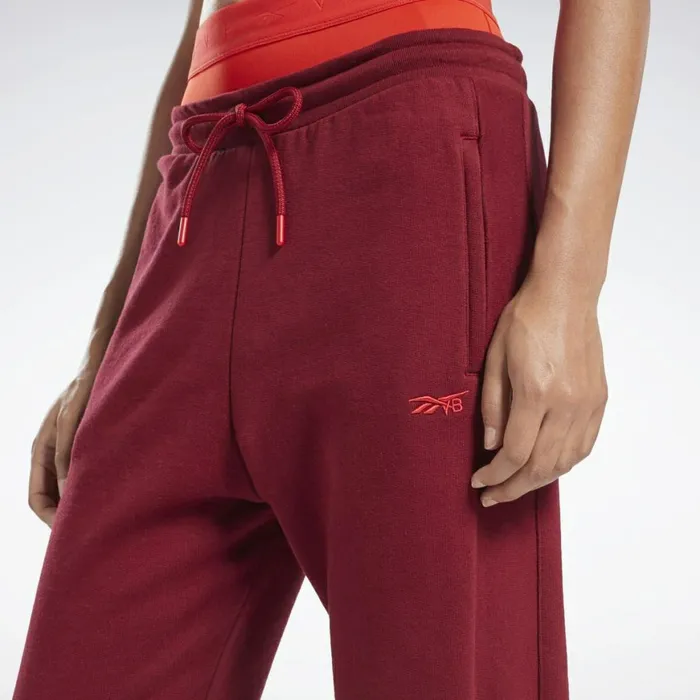 Pants and Sweatpants Womens Reebok VB Jogger Collegiate Burgundy