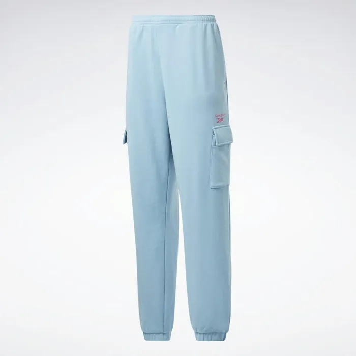 Pants and Sweatpants Womens Reebok Washed Denim Track Pants Sheer Blue