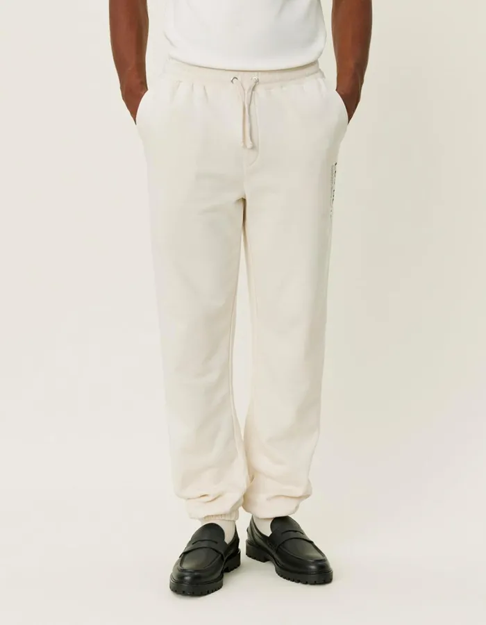 Pants Men Les Deux Brody Sweatpants 20 8211 IvoryVintage Green