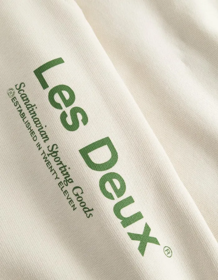 Pants Men Les Deux Brody Sweatpants 20 8211 IvoryVintage Green