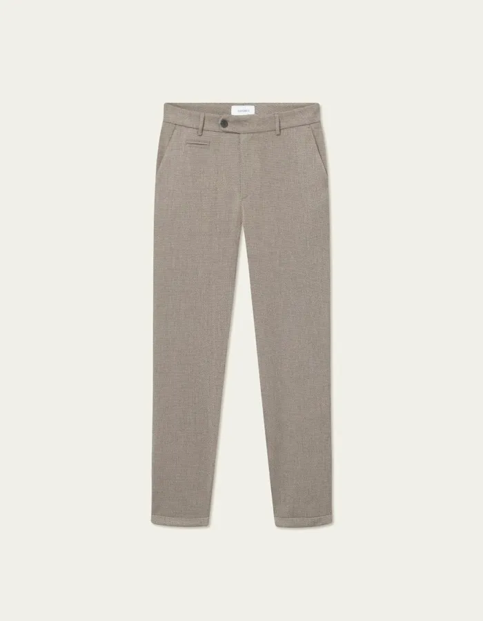 Pants Men Les Deux Como Structure Suit Pants 8211 Light Desert SandCoffee Brown