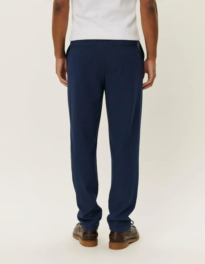 Pants Men Les Deux Como Tapered Textured Drawstring Pants 8211 Dark Navy
