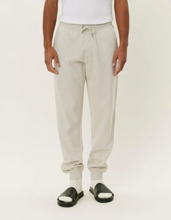Pants Men Les Deux Dexter Sweatpants 8211 Ivory Melange