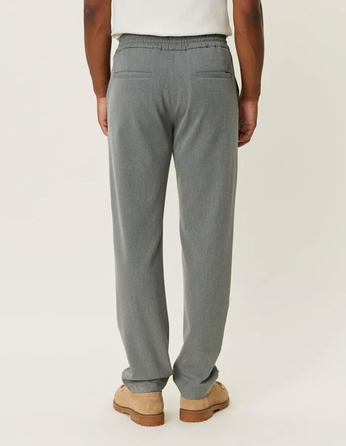Pants Men Les Deux Patrick Drawstring Pants 8211 Grey Melange