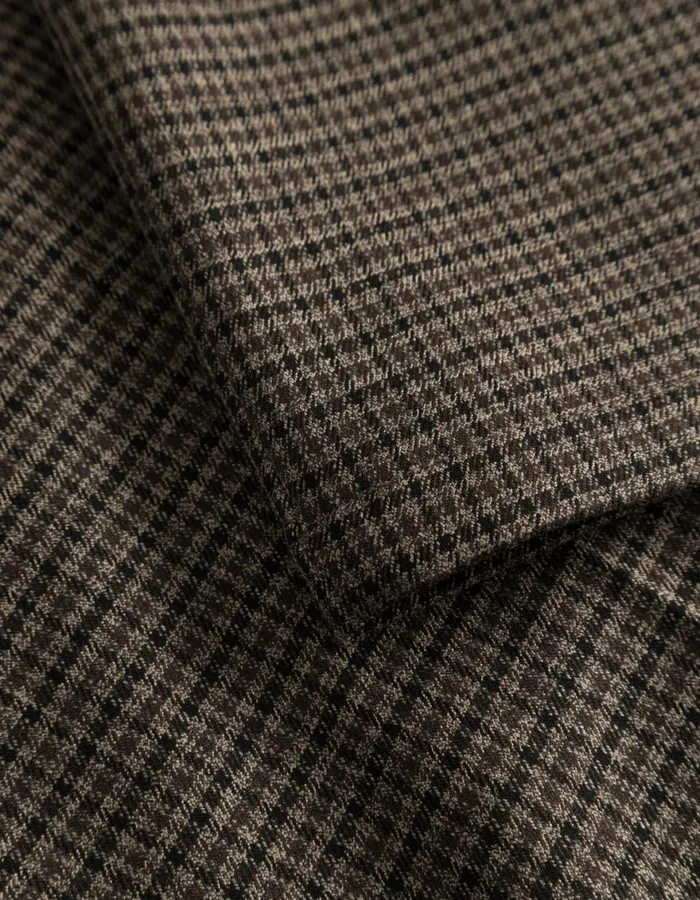 Pants Men Les Deux Reece Check Pleated Suit Pants 20 8211 Warm SandDark Navy Check