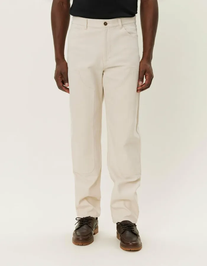 Pants Men Les Deux Ryder Carpenter Pants 8211 Ivory