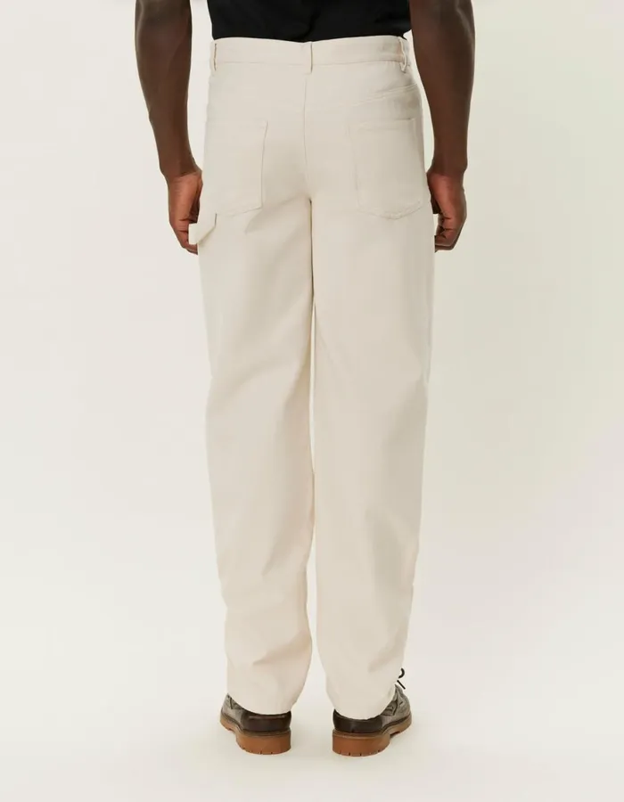 Pants Men Les Deux Ryder Carpenter Pants 8211 Ivory