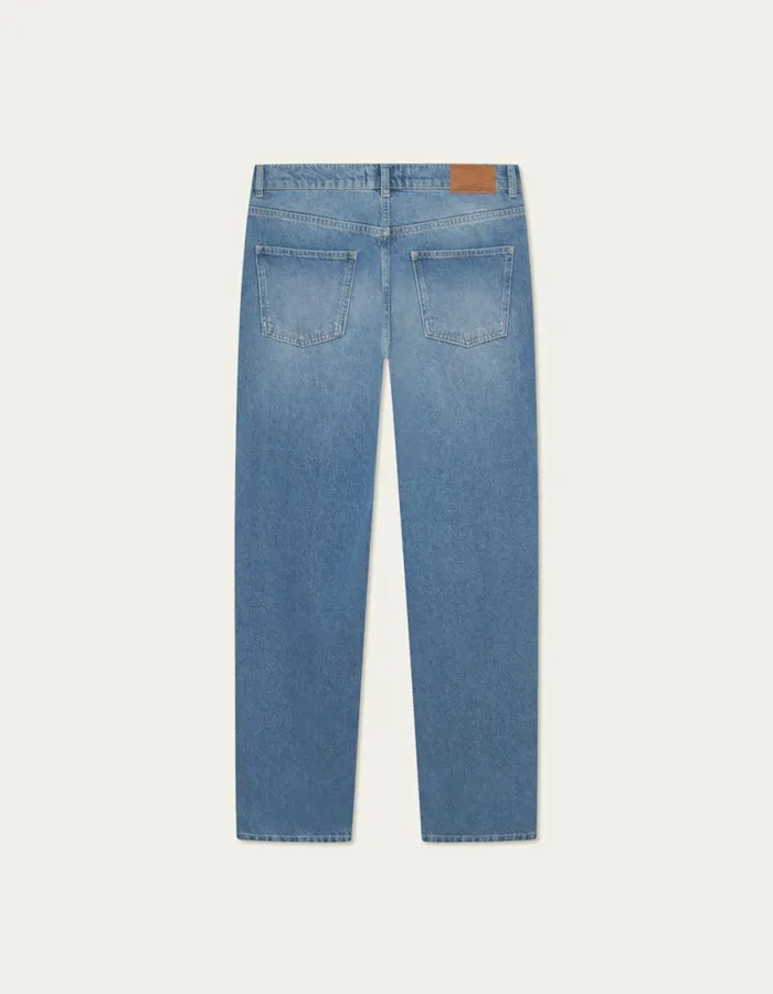 Pants Men Les Deux Ryder Jeans 8211 Light Denim Blue