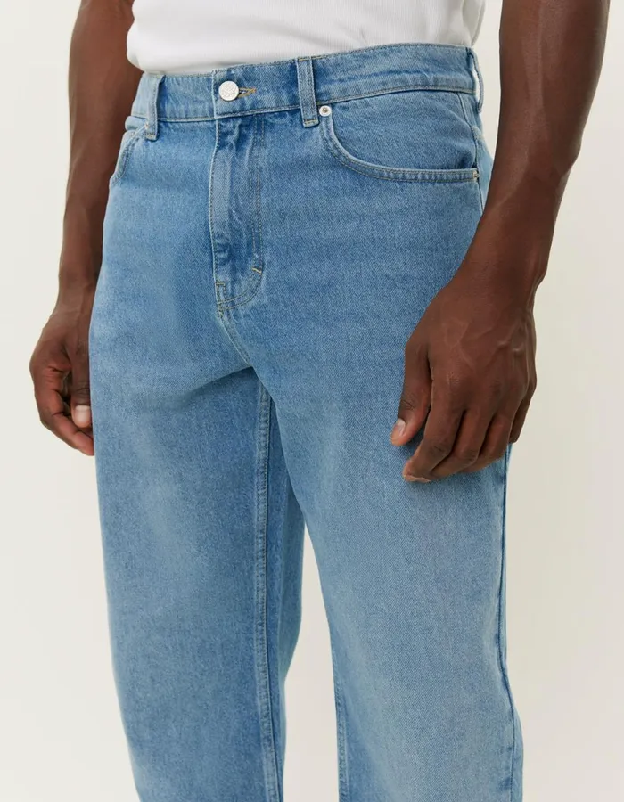 Pants Men Les Deux Ryder Jeans 8211 Light Denim Blue