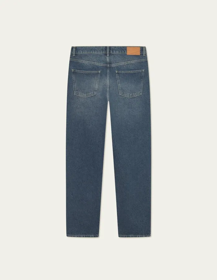 Pants Men Les Deux Ryder Jeans 8211 Medium Blue Wash
