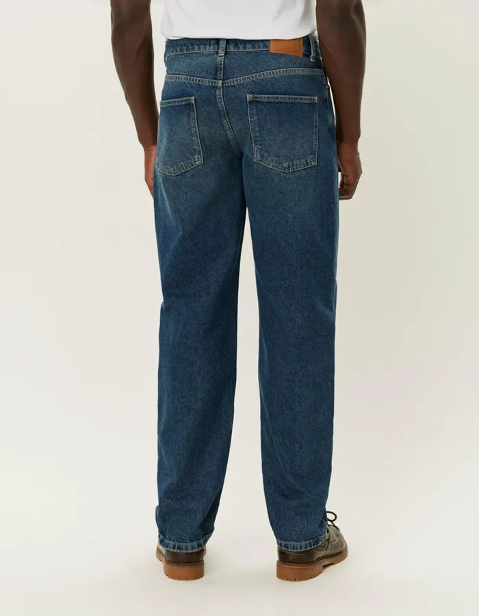 Pants Men Les Deux Ryder Jeans 8211 Medium Blue Wash