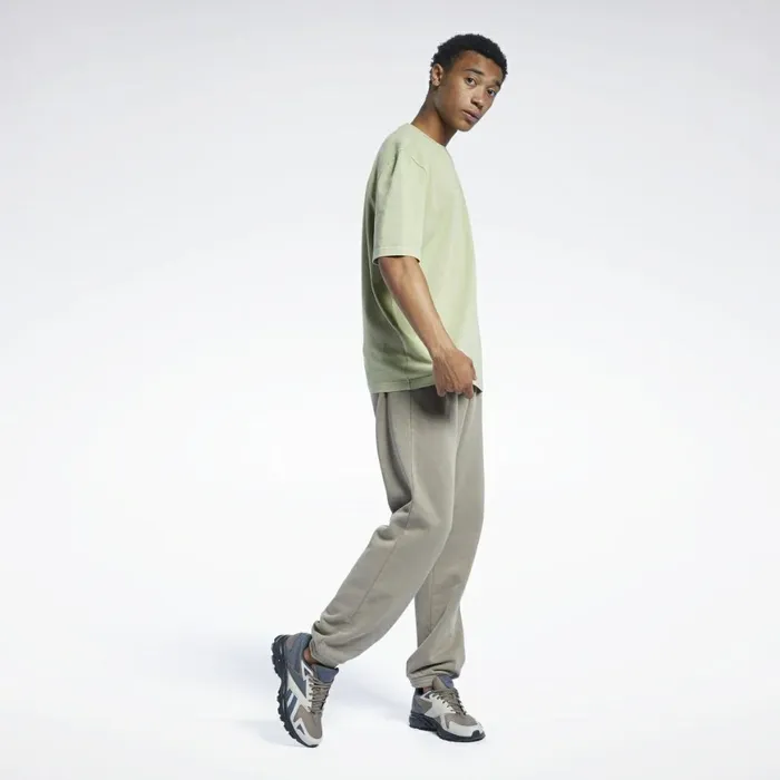 Pants Mens Reebok Classics Natural Dye Pants Trek Grey