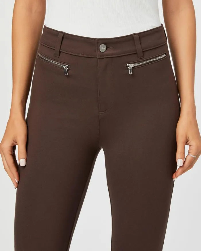Pants Women PAIGE Hattena Pant 8211 Dark Brown Pants Women PAIGE Hattena Pant 8211 Dark Brown