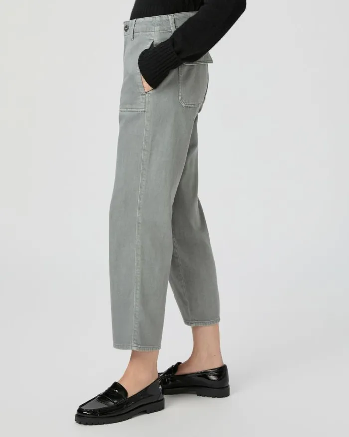 Pants Women PAIGE Kirby Straight Pant 8211 Vintage Iron Grey Pants Women PAIGE Kirby Straight Pant 8211 Vintage Iron Grey