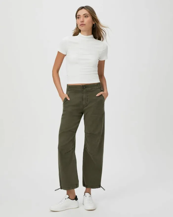 Pants Women PAIGE Reid Jogger 8211 Vintage Forester Green
