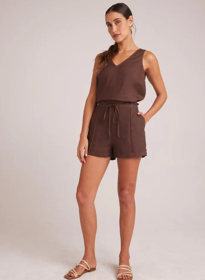 Pintuck Short 8211 Cocoa Cabana Women Bella Dahl Shorts