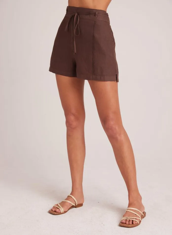 Pintuck Short 8211 Cocoa Cabana Women Bella Dahl Shorts Pintuck Short 8211 Cocoa Cabana Women Bella Dahl Shorts