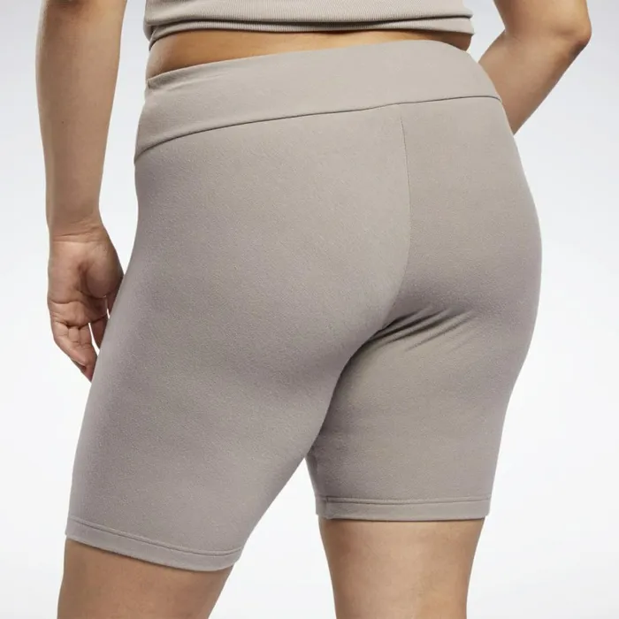 Plus Size 1X4X Womens Reebok Classics Legging Shorts Plus Size Boulder Grey