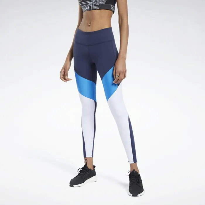 Plus Size 1X4X Womens Reebok Lux 2 Leggings Vector Navy