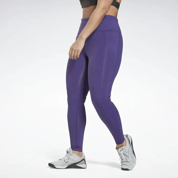 Plus Size 1X4X Womens Reebok Lux HighRise Leggings Plus Size Dark Orchid