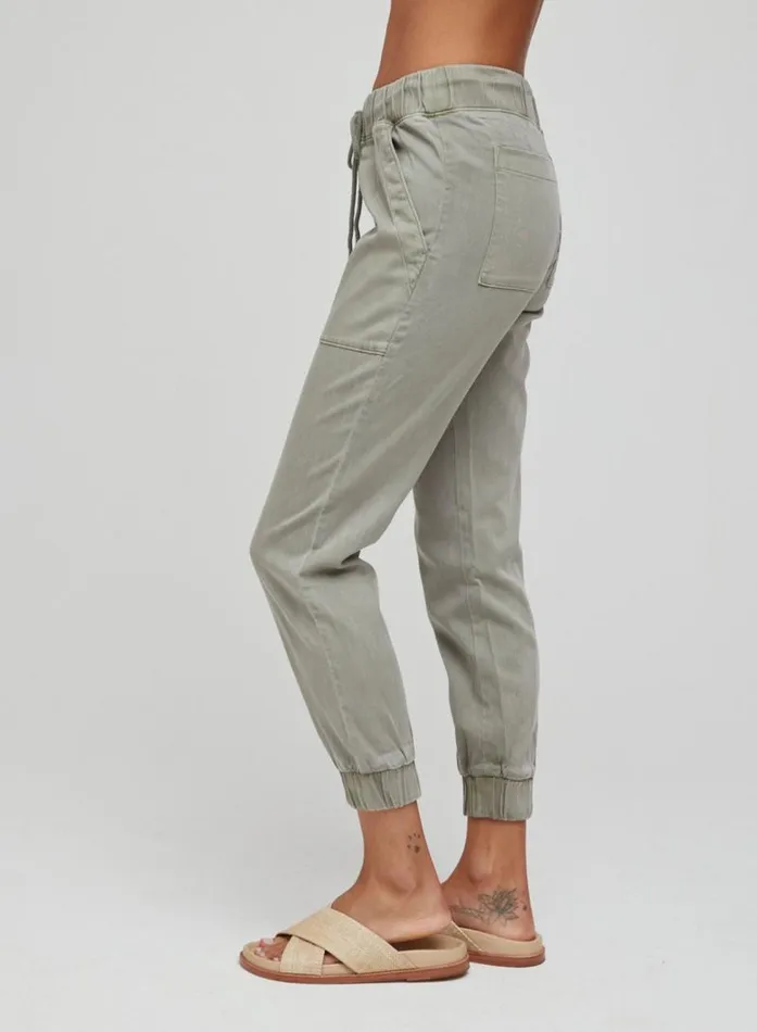 Pocket Jogger 8211 Soft Army Women Bella Dahl Joggers Pocket Jogger 8211 Soft Army Women Bella Dahl Joggers