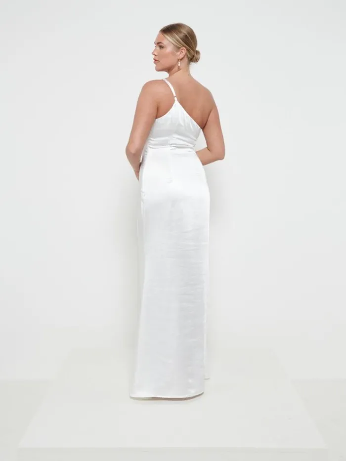 Pretty Lavish Bridesmaid Dresses Women Amelia Maxi Bridesmaid Dress Ivory