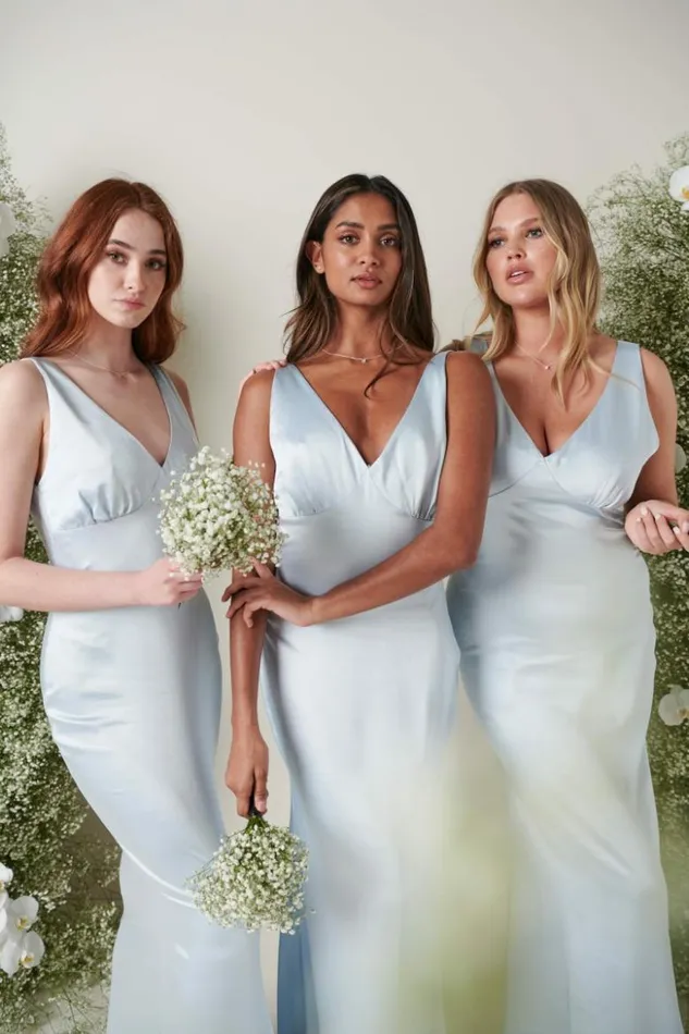 Pretty Lavish Bridesmaid Dresses Women Esmee Maxi Bridesmaid Dress Pale Blue Pretty Lavish Bridesmaid Dresses Women Esmee Maxi Bridesmaid Dress Pale Blue