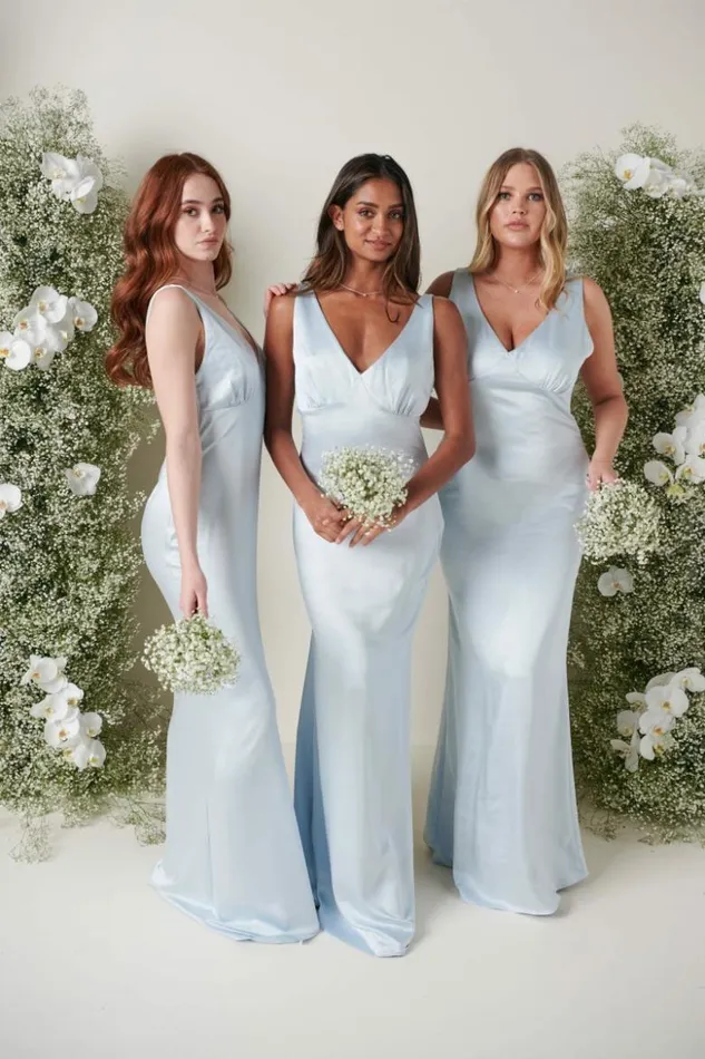 Pretty Lavish Bridesmaid Dresses Women Esmee Maxi Bridesmaid Dress Pale Blue Pretty Lavish Bridesmaid Dresses Women Esmee Maxi Bridesmaid Dress Pale Blue