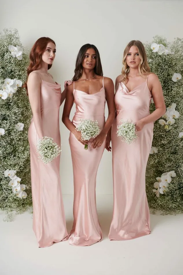 Pretty Lavish Bridesmaid Dresses Women Keisha Maxi Bridesmaid Dress Matte True Blush Pretty Lavish Bridesmaid Dresses Women Keisha Maxi Bridesmaid Dress Matte True Blush
