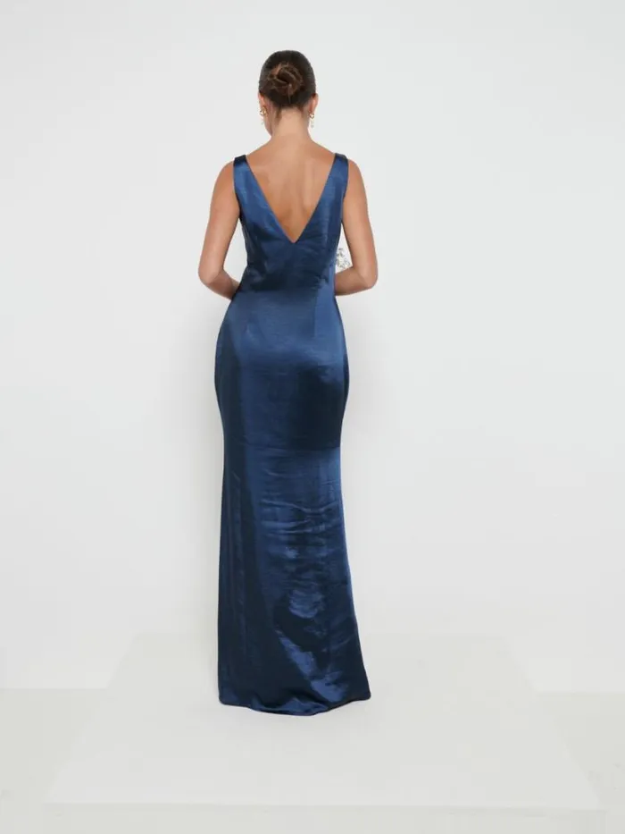 Pretty Lavish Bridesmaid Dresses Women Piper Maxi Bridesmaid Dress Navy