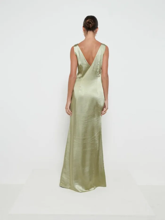 Pretty Lavish Bridesmaid Dresses Women Piper Maxi Bridesmaid Dress Olive
