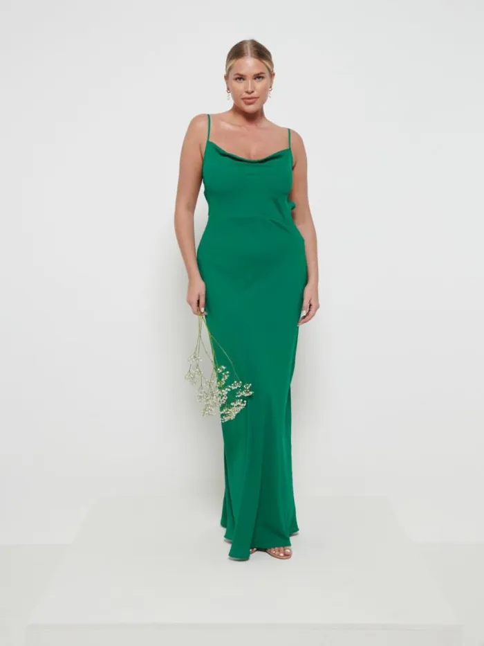 Pretty Lavish Chiffon Bridesmaid Dresses Women Keisha Chiffon Maxi Bridesmaid Dress Emerald Pretty Lavish Chiffon Bridesmaid Dresses Women Keisha Chiffon Maxi Bridesmaid Dress Emerald