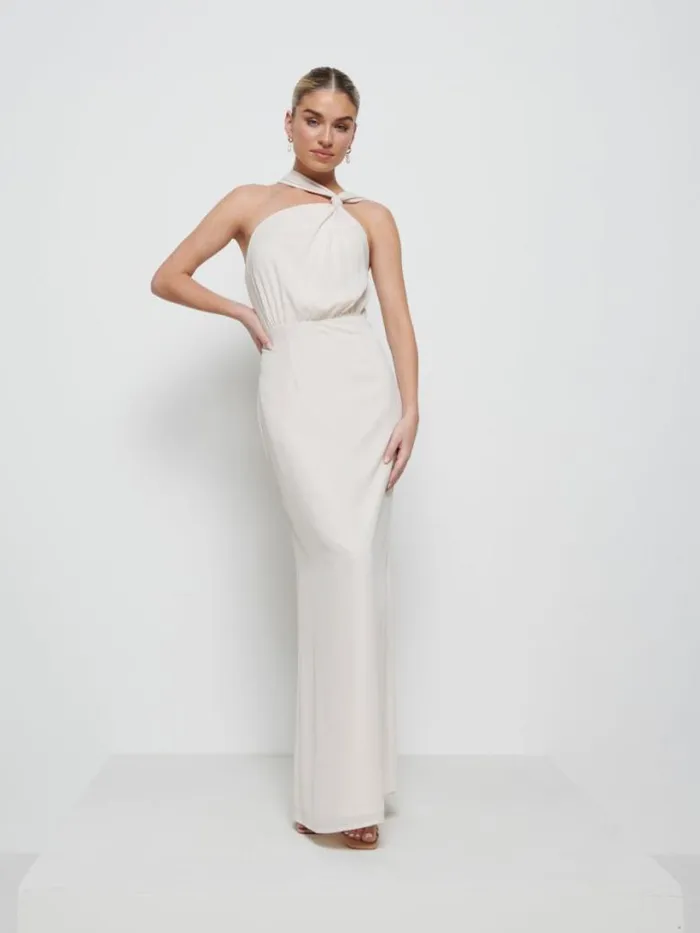 Pretty Lavish Chiffon Bridesmaid Dresses Women Milly Chiffon Bridesmaid Dress Champagne
