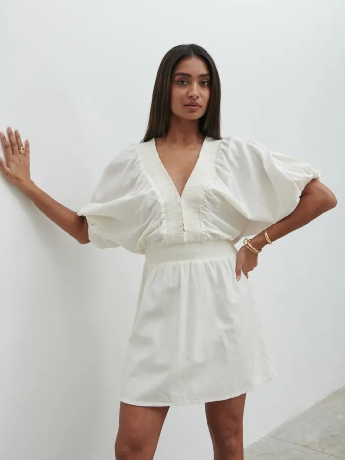 Pretty Lavish Dresses Women Bailey Mini Dress White