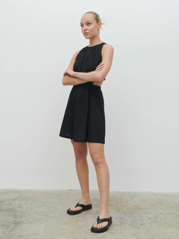 Pretty Lavish Dresses Women Melody Cut Out Mini Dress Black