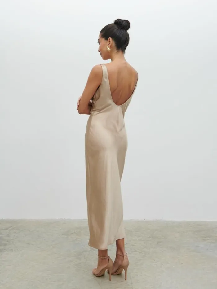 Pretty Lavish Dresses Women Piper Midaxi Dress Gold