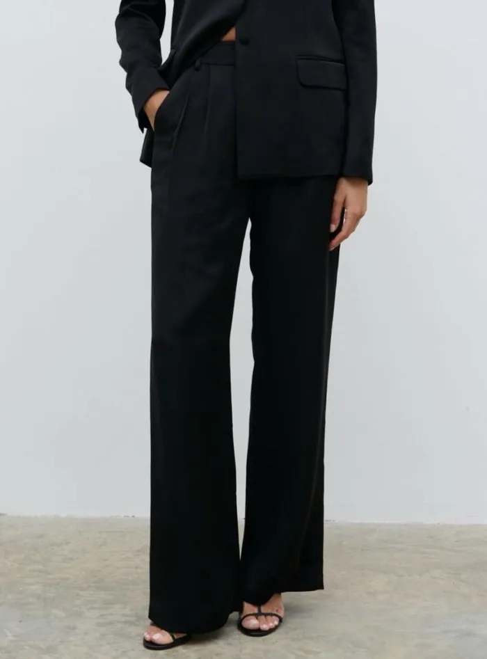 Pretty Lavish Sets Women Callie Suit Trousers Black