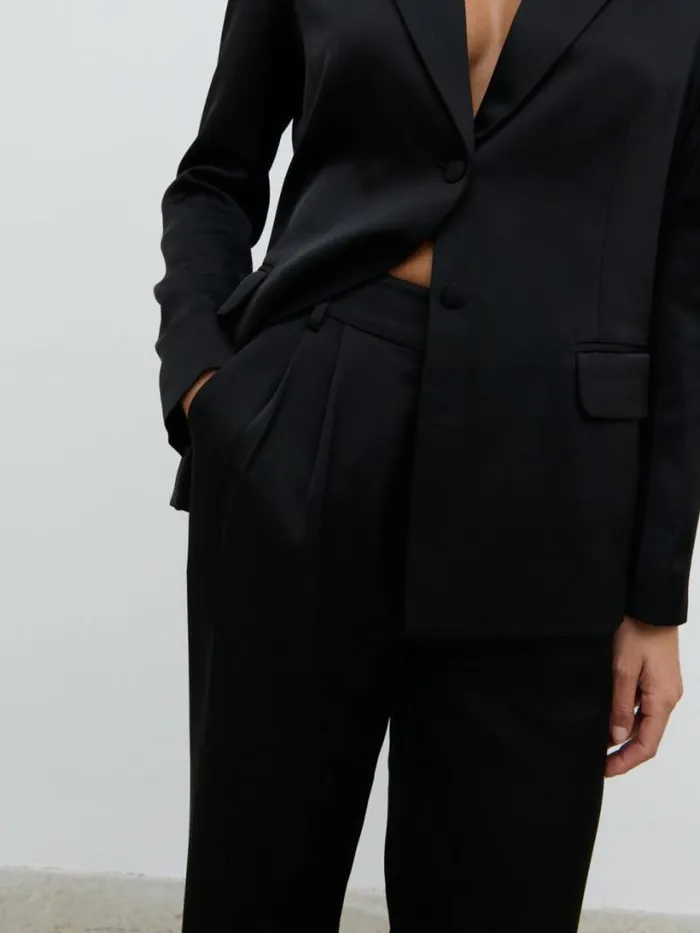 Pretty Lavish Sets Women Callie Suit Trousers Black