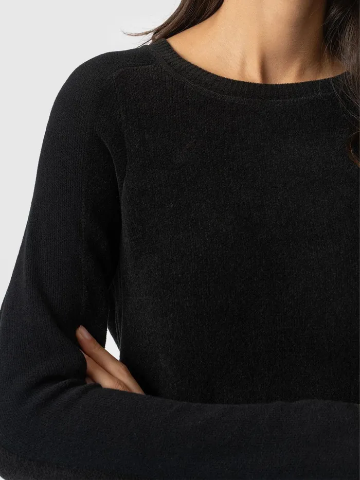 Raya Knit Dress 8211 Black Black Women Saint And Sofia Dresses
