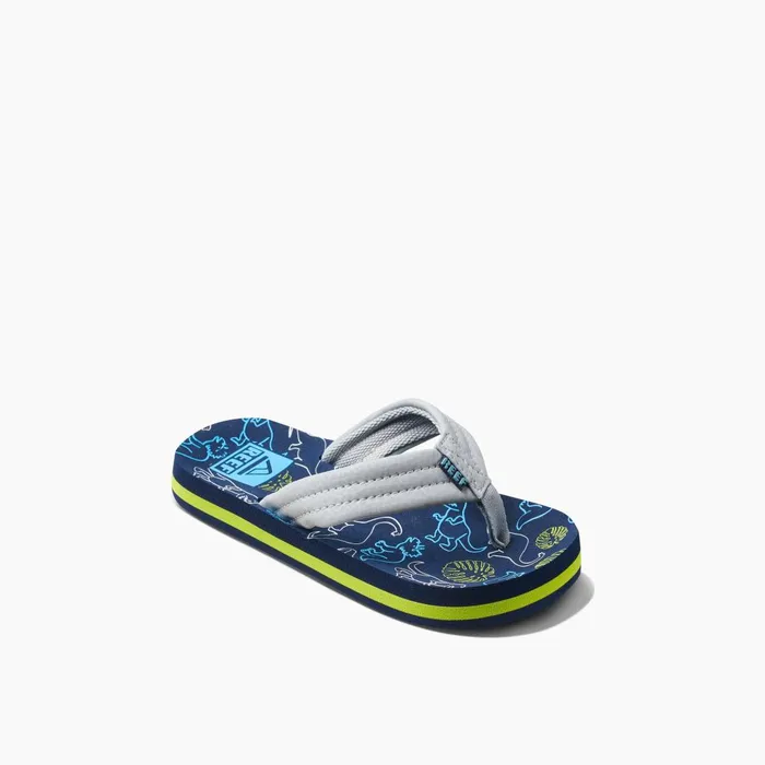 Reef Kids 58 Years Ahi Navygrey Dino Reef Kids 58 Years Ahi Navygrey Dino