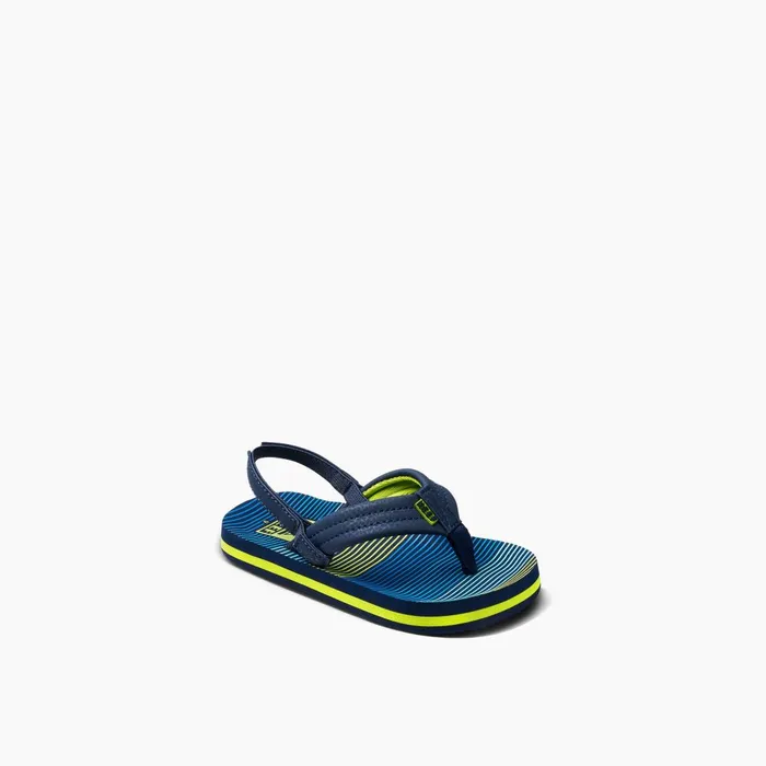 Reef Littles 24 Years Little Ahi Aqua Green Stripe